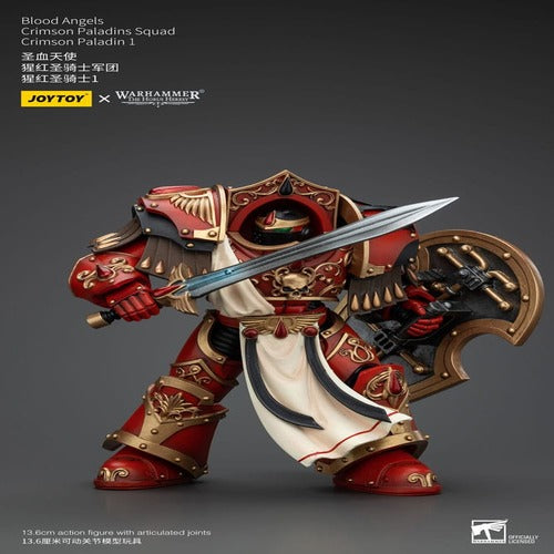 Warhammer The Horus Heresy figurine 1/18 Blood Angels Crimson Paladins Squad Crimson Paladin 1 14 cm