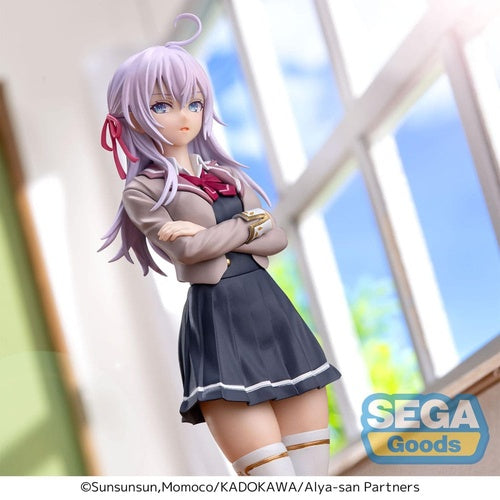 Alya Sometimes Hides Her Feelings in Russian statuette Luminasta PVC Alya Uniform Ver. 18 cm