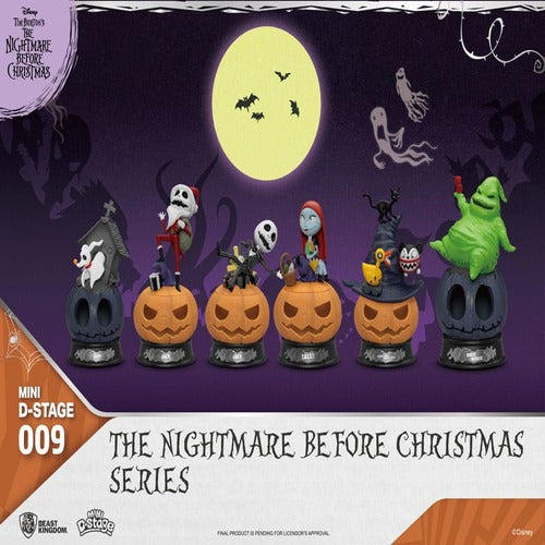 The Nightmare Before Christmas figurines Mini Diorama Stage The Nightmare Before Christmas Series 10 cm