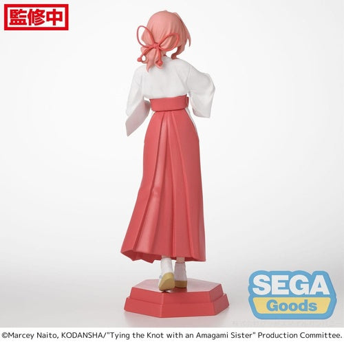 Tying the Knot with an Amagami Sister statuette PVC Desktop x Decorate Collections Yuna Amagami 16 cm