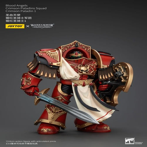 Warhammer The Horus Heresy figurine 1/18 Blood Angels Crimson Paladins Squad Crimson Paladin 1 14 cm
