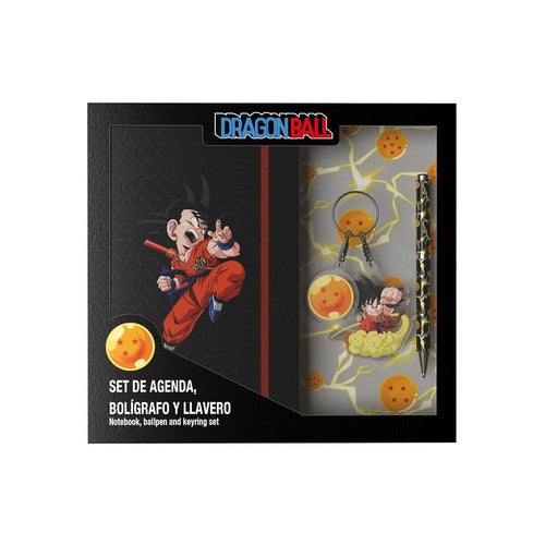 Dragon Ball set papeterie 3 pièces Son Gokû
