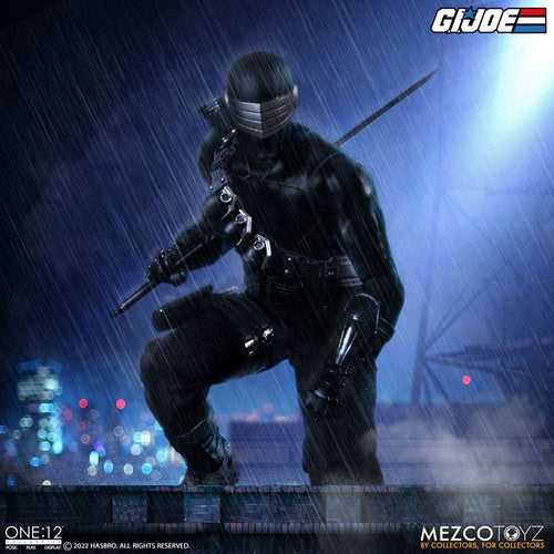 G.I. Joe Actionfigur mit Leuchtfunktion 1/12 Snake Eyes Deluxe Edition 17 cm