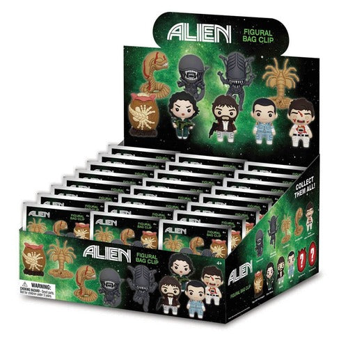 Alien présentoir porte-clés sac à dos 3D Series 1 (24)
