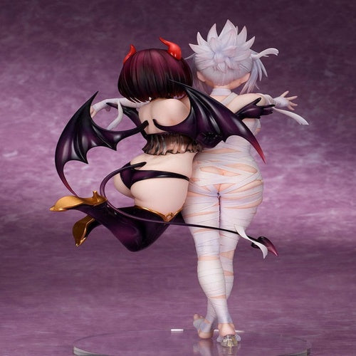 Ayakashi Triangle statuette PVC Matsuri Kazamaki & Suzu Kanade & Shirogane 25 cm