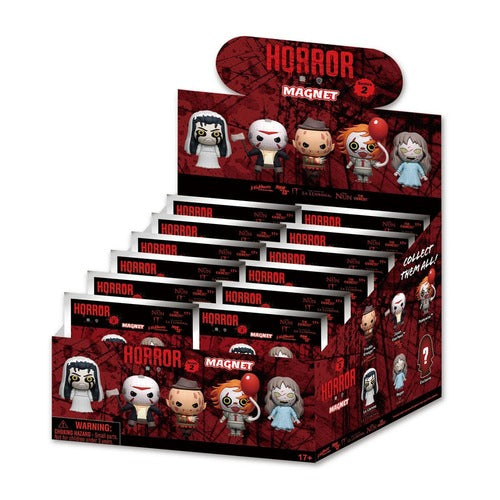 Warner Brother Horror pack aimants Series 2 Display (12)