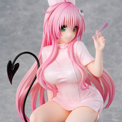 To Love-Ru Darkness statuette PVC Lara Satalin Deviluke Nurse Cos 26 cm