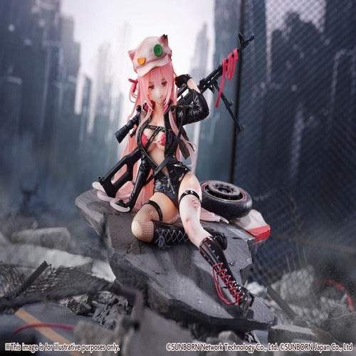Girls' Frontline statuette PVC SHIBUYA SCRAMBLE FIGURE 1/7 UKM-2000 Gale Lightning -Wounded Ver.- 20 cm