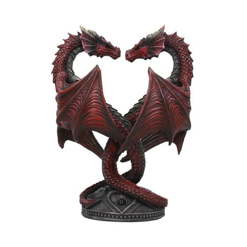 Anne Stokes bougeoir Dragon Heart Valentine's Edition 23 cm