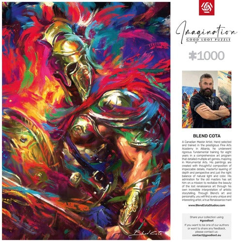 Blend Cota Puzzle The Illyrian Warrior (1000 pièces)