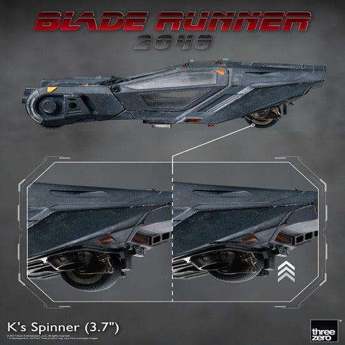 Blade Runner 2049 véhicule DK's Spinner 10 cm