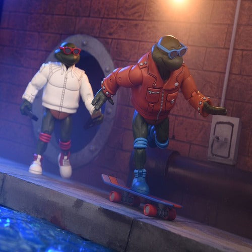 Tortues Ninja (Cartoon) figurine Punk Leo and Punk Raph 2 Pack 18 cm