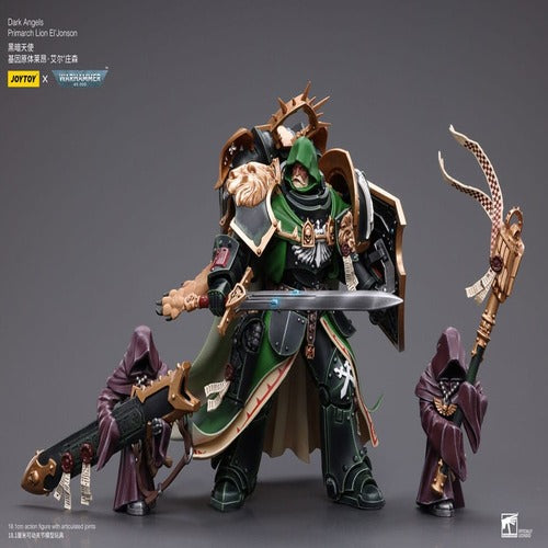 Warhammer 40k figurine 1/18 Dark Angels Primarch Lion El' Jonson 18 cm Reproduction