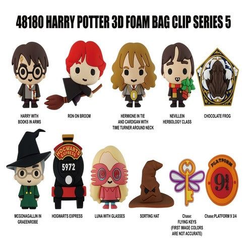 Harry Potter porte-clés sac à dos 3D Series 5 (24)