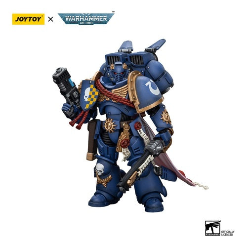 Warhammer 40k Actionfigur 1/18 Ultramarines Captain With Jump Pack 12 cm