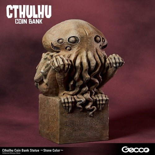 H.P. Lovecraft Cthulhu Mythos tirelire Cthulhu (Stone Color) 24 cm