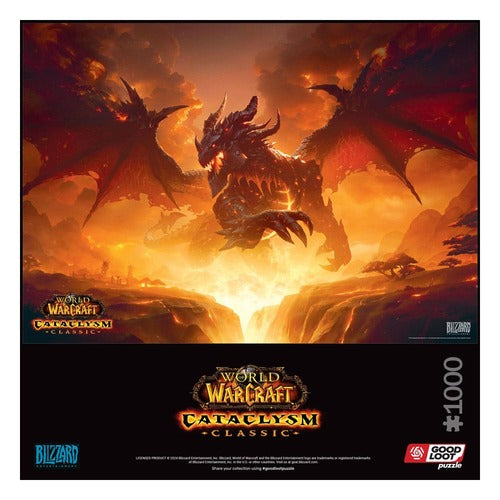 World of Warcraft puzzle Gaming Cataclysm Classic (1000 pièces)