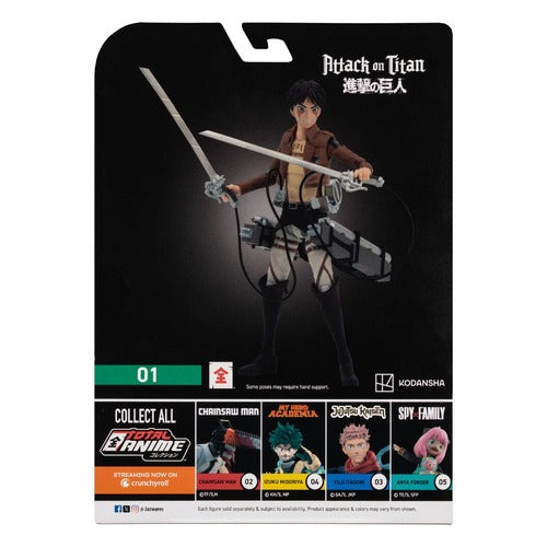 Attack on Titan figurine Total Anime Eren Jaeger 17 cm