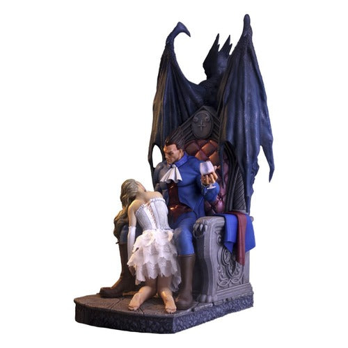 Darkstalkers diorama Demitri Maximoff - The Ruler of Zeltzereich 71 cm