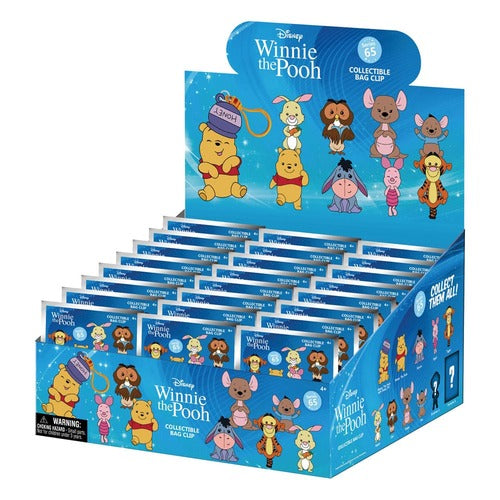 Winnie l'ourson 3D présentoir porte-clés sac à dos Series 2 (24)