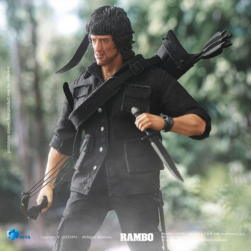 Rambo figurine 1/12 Exquisite Super Series First Blood II John Rambo 16 cm