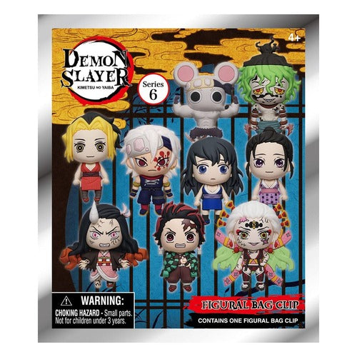 Demon Slayer: Kimetsu no Yaiba présentoir porte-clés sac à dos 3D Series 6 (24)