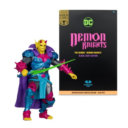 DC Multiverse figurine The Demon (Demon Knights) Black Light Edition (Gold Label) 18 cm