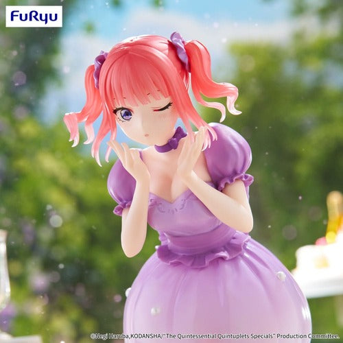 The Quintessential Quintuplets statuette PVC Trio-Try-iT Nakano Nino Pastel Dress Ver. 21 cm
