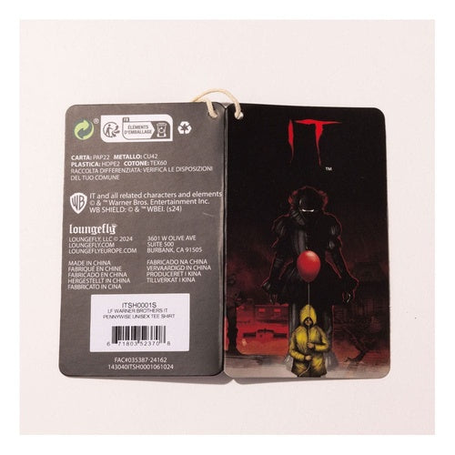 ES by Loungefly Tee T-Shirt Unisex Pennywise