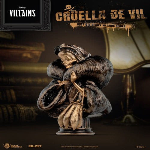 Disney Villains Series buste PVC Cruella De Vil 16 cm