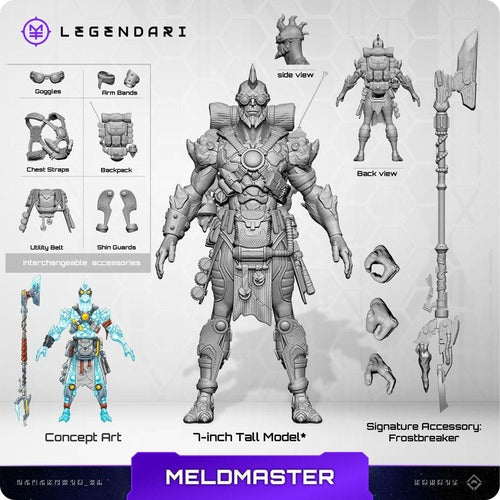 Legendari figurine 1/10 Meld Master 18 cm