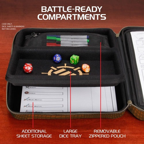 Enhance RPG Series Collector's Edition Organizer Case Brown