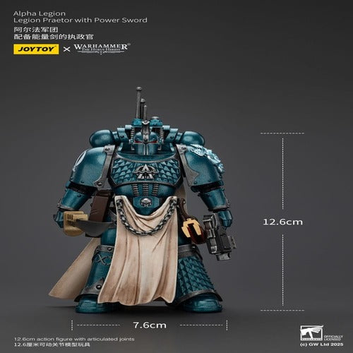 Warhammer The Horus Heresy figurine Alpha Legion Praetor with Power Sword 20 cm
