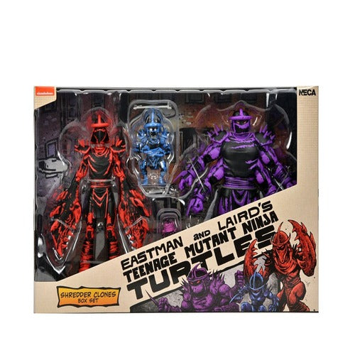 Teenage Mutant Ninja Turtles (Mirage Comics) figurines Shredder Clones Box Set 18 cm
