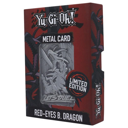 Yu-Gi-Oh! réplique Card Red Eyes B. Dragon Limited Edition