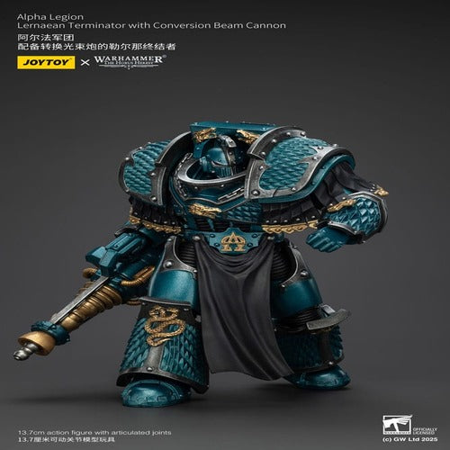Warhammer The Horus Heresy figurine Alpha Legion Lernaean Terminator with Conversion Beam Cannon 20 cm