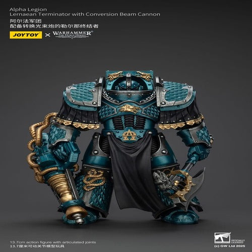 Warhammer The Horus Heresy figurine Alpha Legion Lernaean Terminator with Conversion Beam Cannon 20 cm