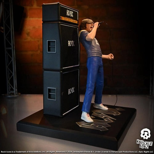 AC/DC statuette Rock Iconz Brian Johnson 23 cm