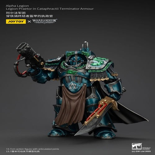 Warhammer The Horus Heresy figurine Alpha Legion Legion Praetor in Cataphractii Terminator Armour 18 cm