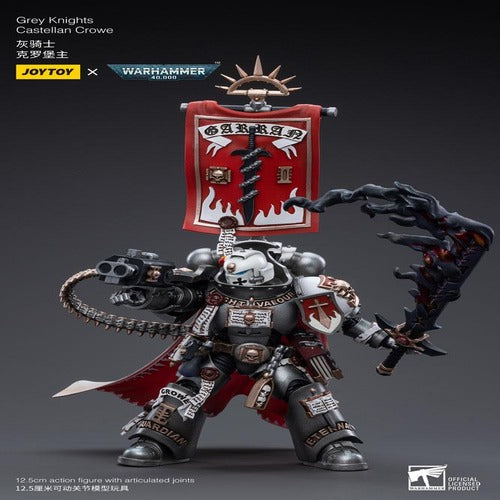 Warhammer 40k figurine 1/18 Grey Knights Castellan Crowe 12 cm