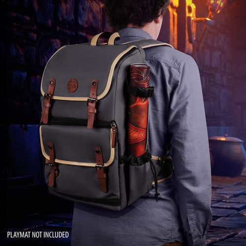Enhance TCG Series Trading Card Backpack Designer Edition Grey Full-size