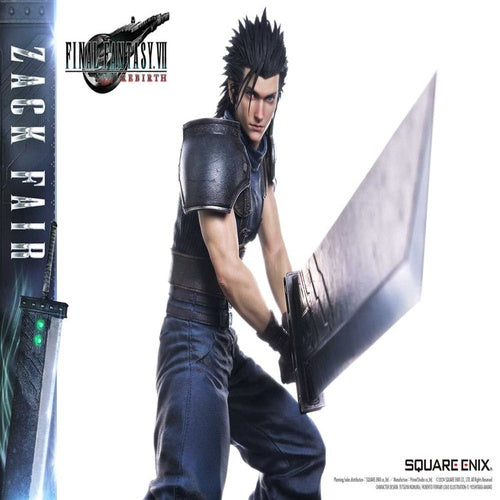 Final Fantasy VII Rebirth statuette 1/4 Zack Fair 57 cm