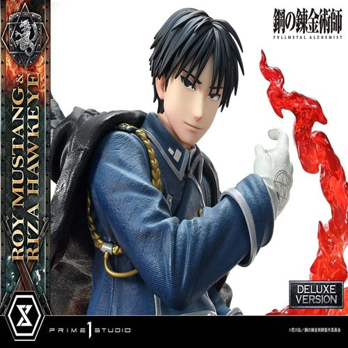Fullmetal Alchemist Concept Masterline Statue 1/6 Roy Mustang & Riza Hawkeye Deluxe Bonus Version 50 cm
