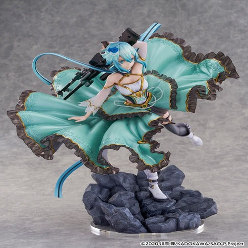 Sword Art Online statuette PVC SHIBUYA SCRAMBLE FIGURE 1/7 Sinon Crystal Dress Ver. 29 cm