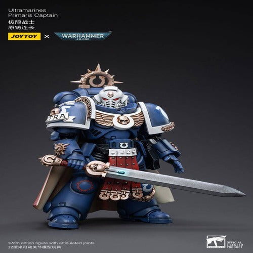 Warhammer 40k figurine 1/18 Ultramarines Primaris Captain 12 cm