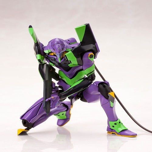 Evangelion: 3.0 + 1.0 Thrice Upon a Time Plastic Model Kit 1/400 Evangelion Test Type-01 with Spear of Cassius 19 cm