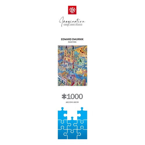 Edward Dwurnik puzzle Imagination Radzymin (1000 pièces)