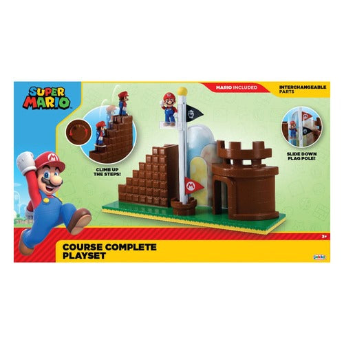 World of Nintendo Super Mario Playset End Level