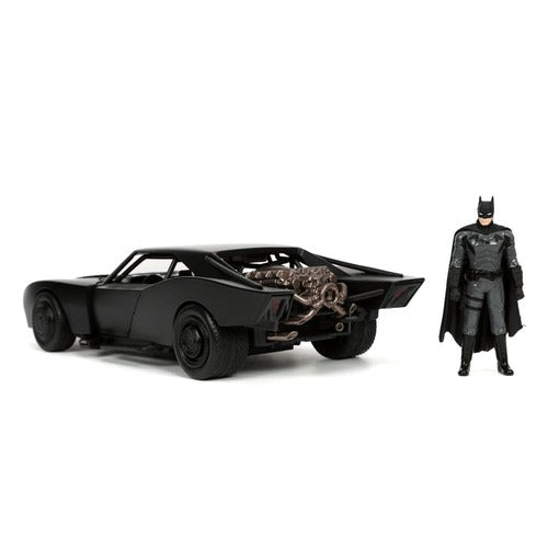 Batman 2022 1/24 Hollywood Rides 2022 Batmobile métal avec figurine