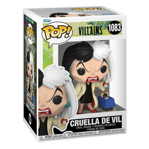 Disney: Villains POP! Disney Vinyl figurine Cruella de Vil 9 cm